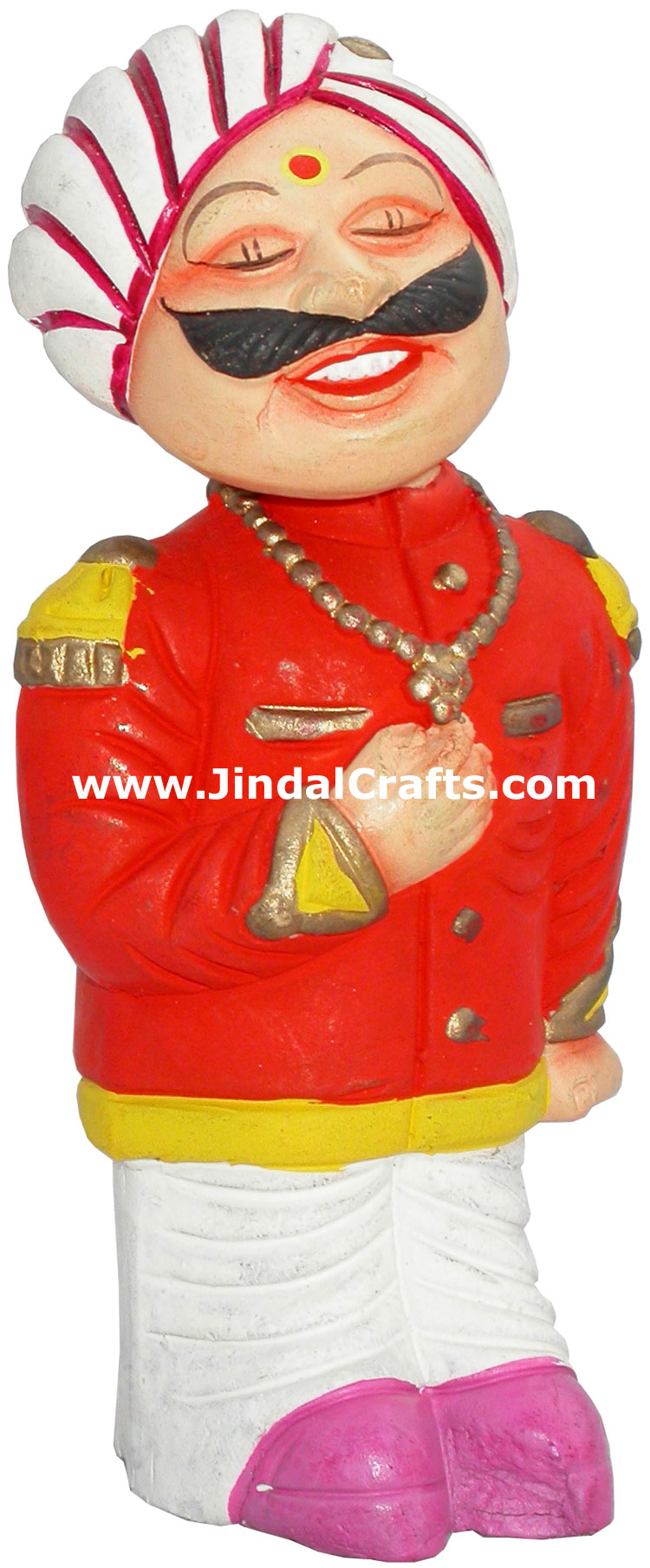 Dancing Doll Clay Made Colourful Traditional India Arts
