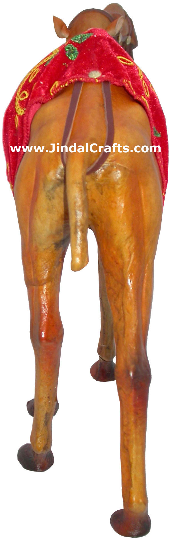 Camel - Handmade Stuffed Leather Animals Toys India Art