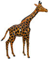 Giraffe Handmade Stuffed Leather Animals Toys India Art