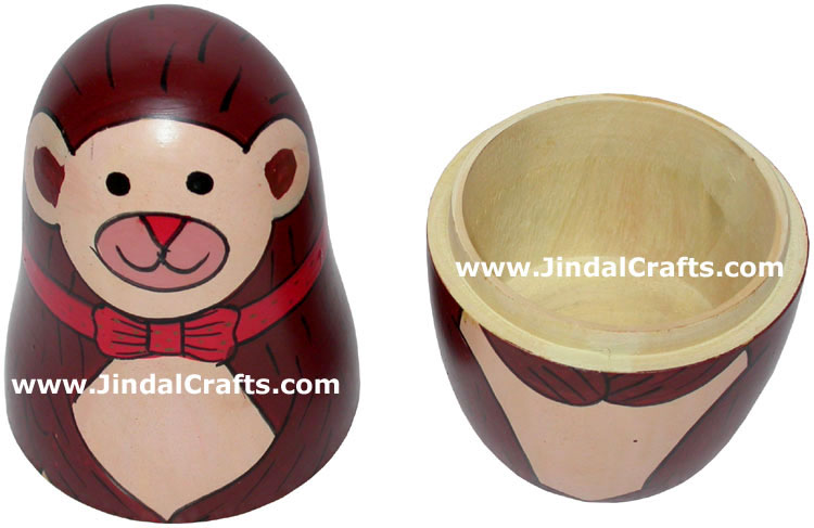 Nested Dolls - Handmade Wooden India Dolls Art