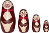 Nested Dolls - Handmade Wooden India Dolls Art
