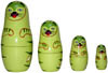 Nested Dolls - Handmade Wooden India Dolls Art