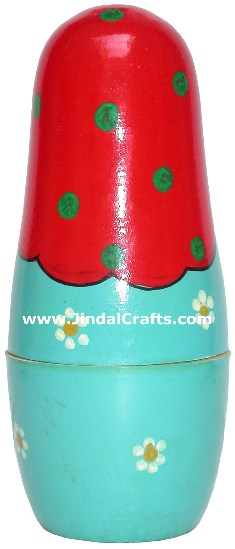 Nested Dolls - Handmade Wooden India Dolls Art