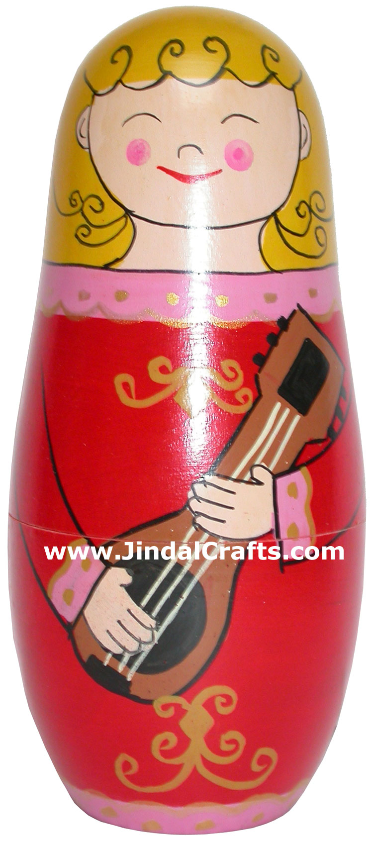 Nested Dolls - Handmade Wooden India Dolls Art