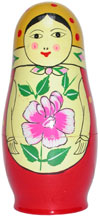 Russian Dolls Handmade Wooden Stacking Dolls Art