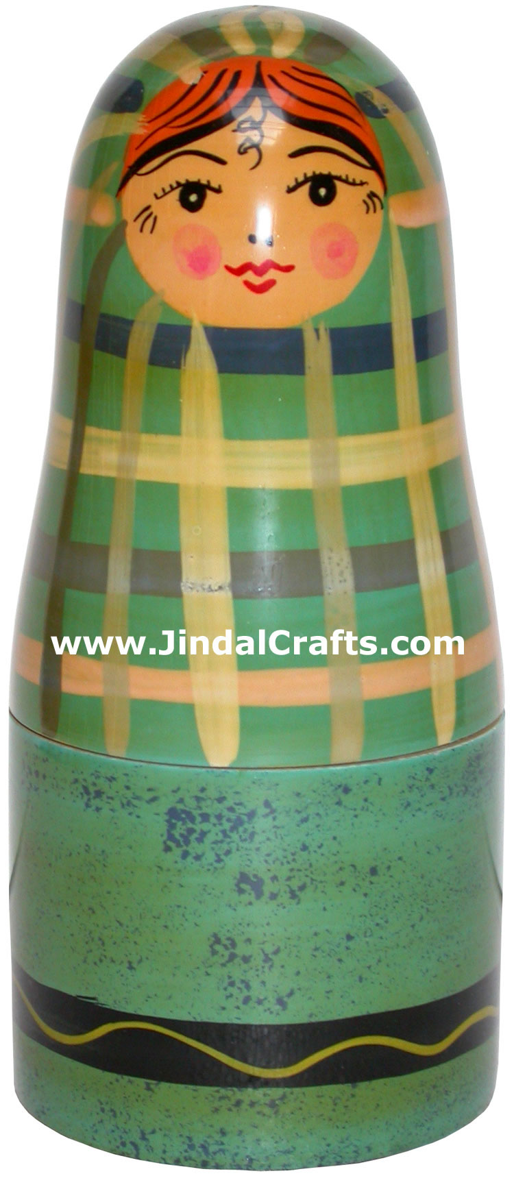 Nested Dolls - Handmade Wooden India Dolls Art