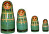 Nested Dolls - Handmade Wooden India Dolls Art