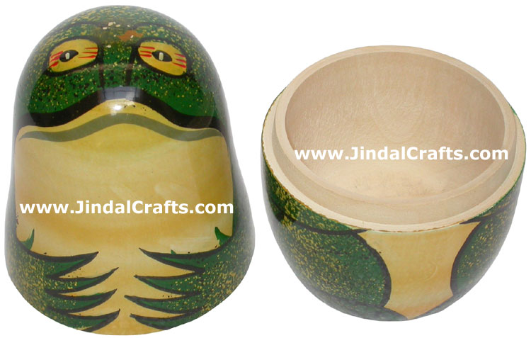 Nested Dolls - Handmade Wooden India Dolls Art