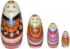 Nested Dolls - Handmade Wooden India Dolls Art