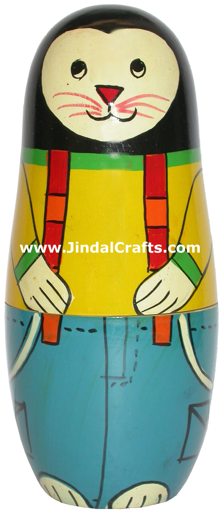 Nested Dolls - Handmade Wooden India Dolls Art