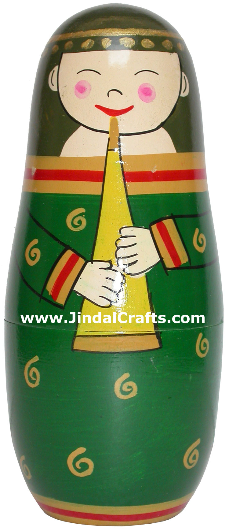 Nested Dolls - Handmade Wooden India Dolls Art