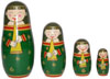Nested Dolls - Handmade Wooden India Dolls Art