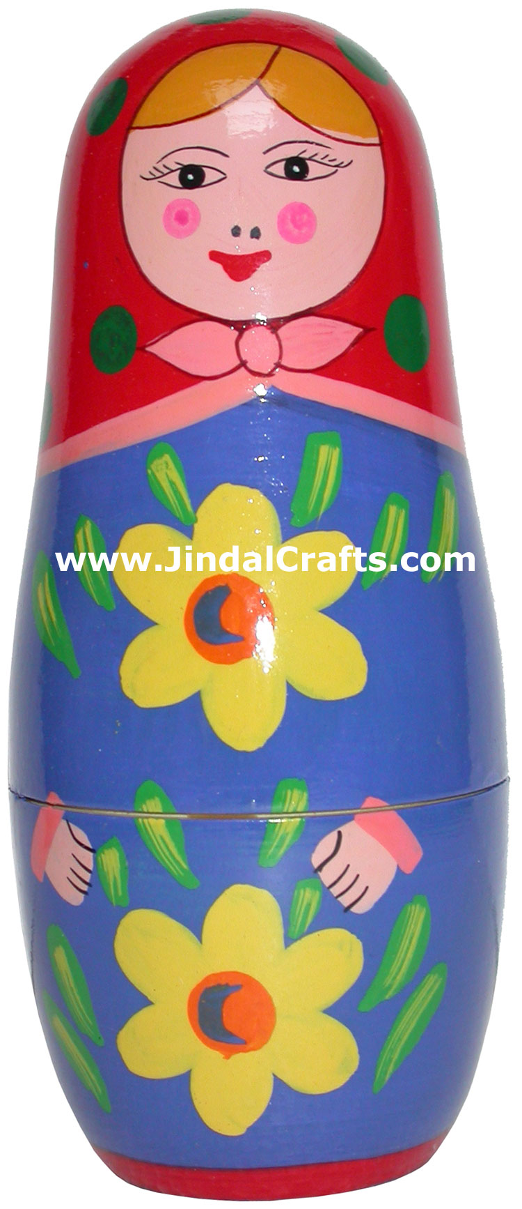 Russian Dolls - Handmade Wooden Stacking Dolls