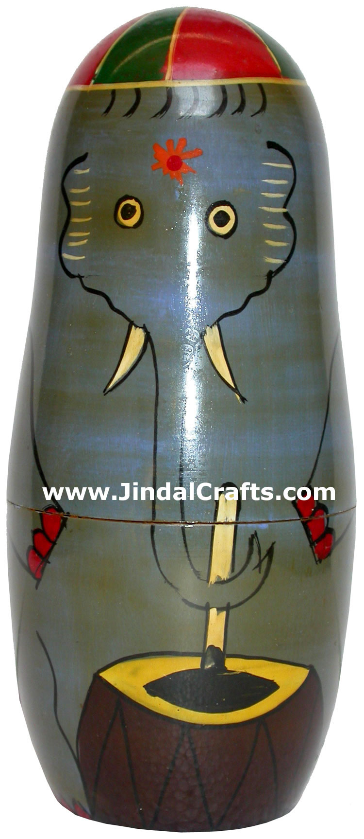 Nested Dolls - Handmade Wooden India Dolls Art