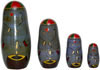 Nested Dolls - Handmade Wooden India Dolls Art