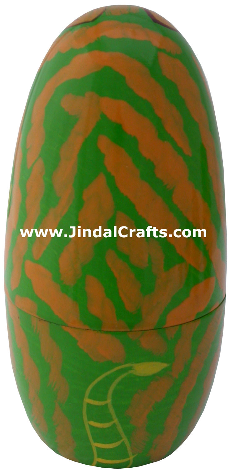 Nested Dolls - Handmade Wooden India Dolls Art