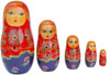 Nested Dolls - Handmade Wooden India Dolls Art