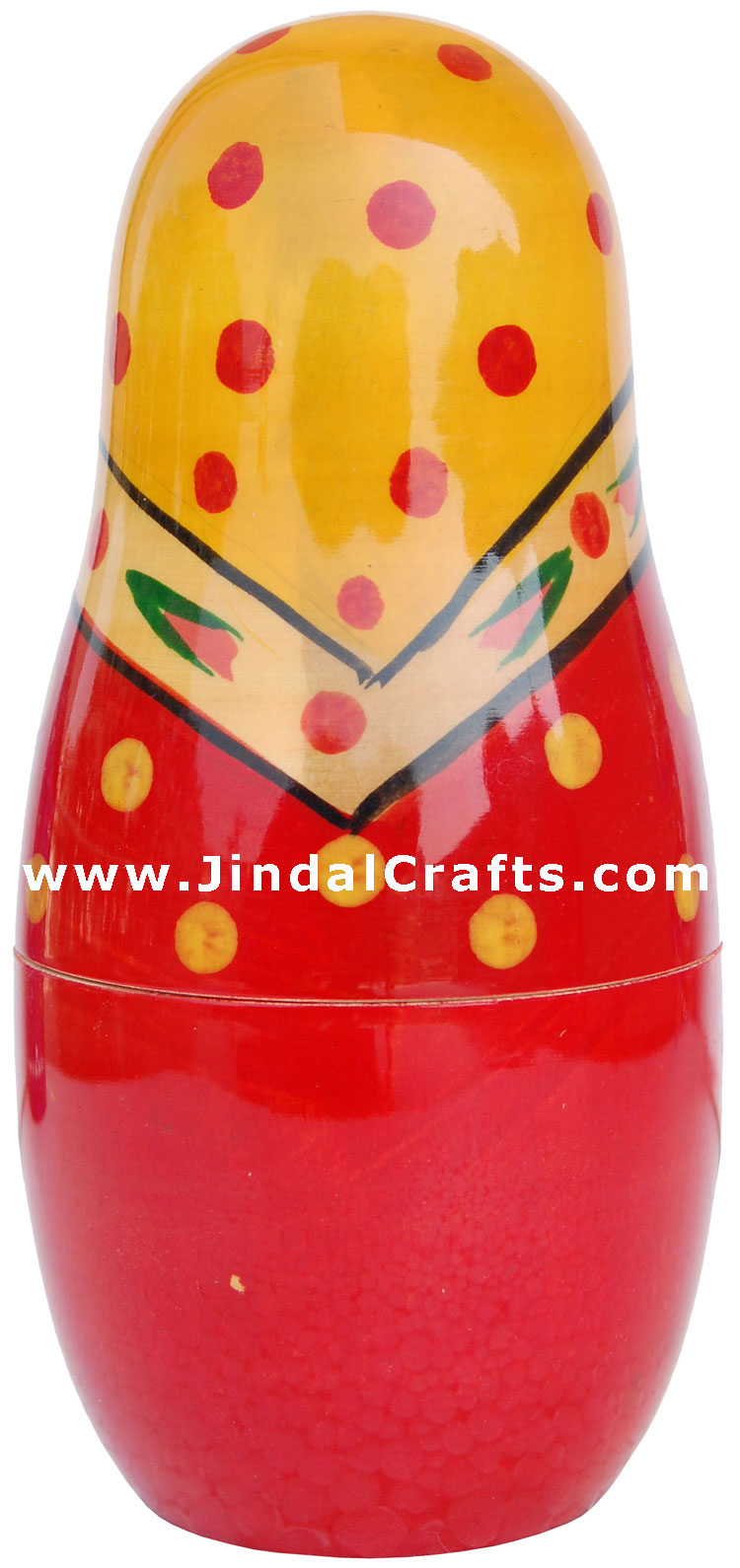 Russian Dolls - Handmade Wooden India Stacking Dolls
