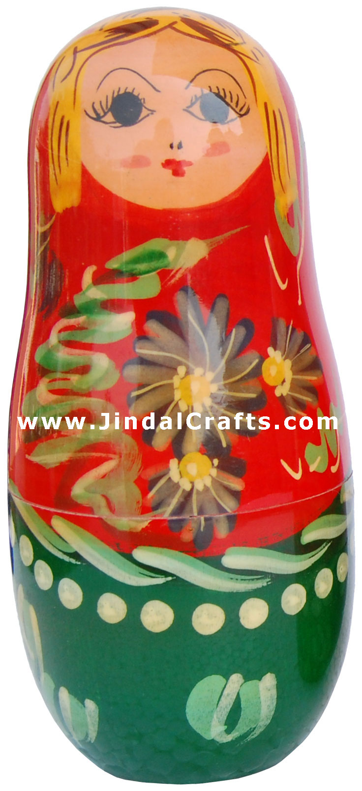 Nested Dolls - Handmade Wooden India Dolls Art