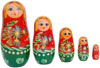 Nested Dolls - Handmade Wooden India Dolls Art