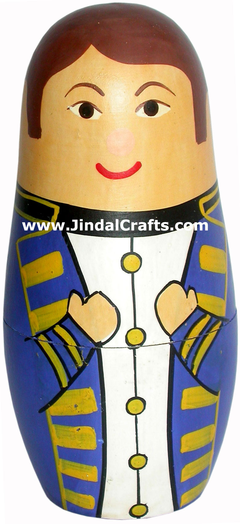 Nested Dolls Set Indian Art Craft Handicraft Traditional Figure