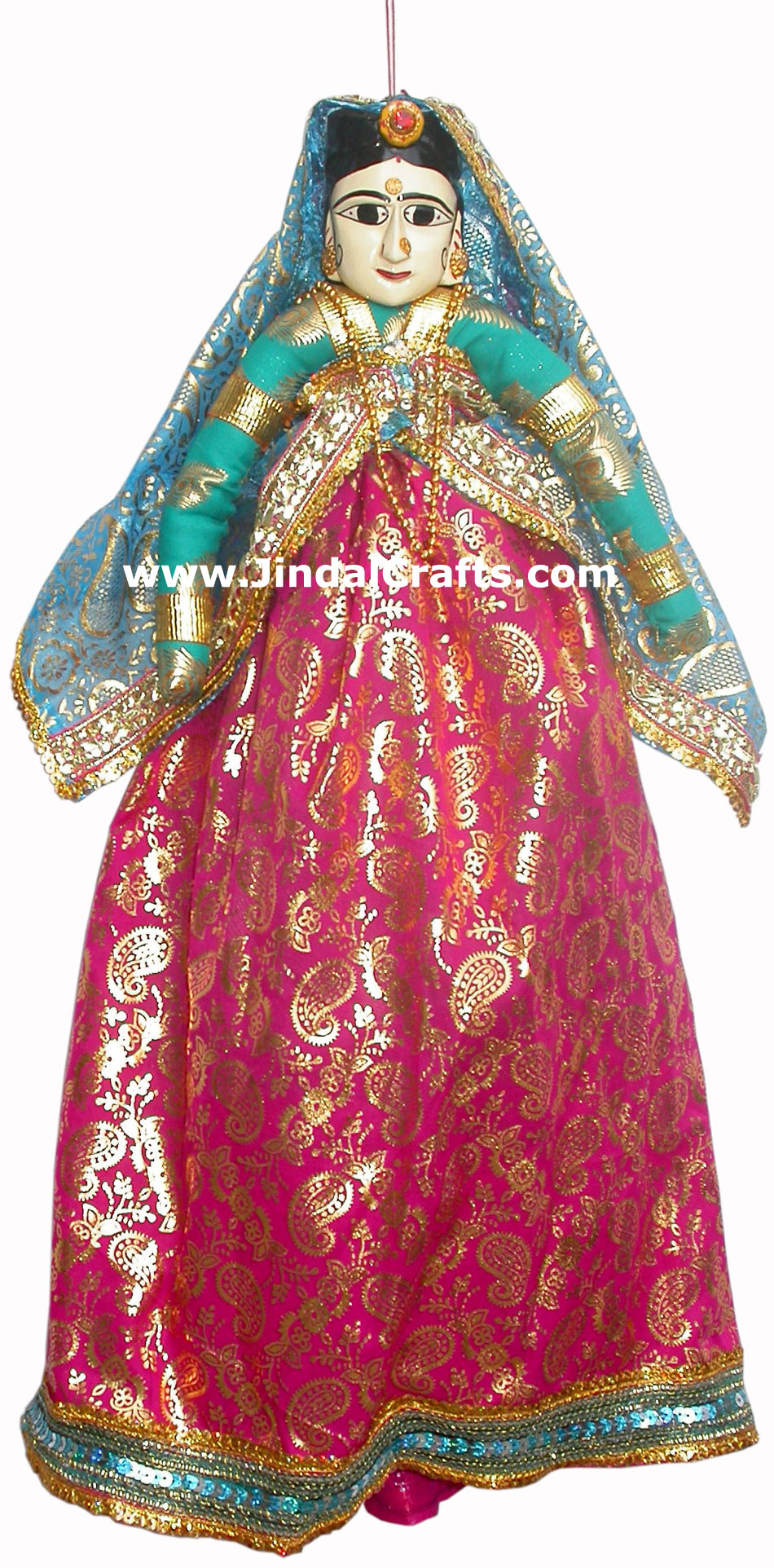 Puppet Doll Indian Art Craft Handicraft Traditional Figure
