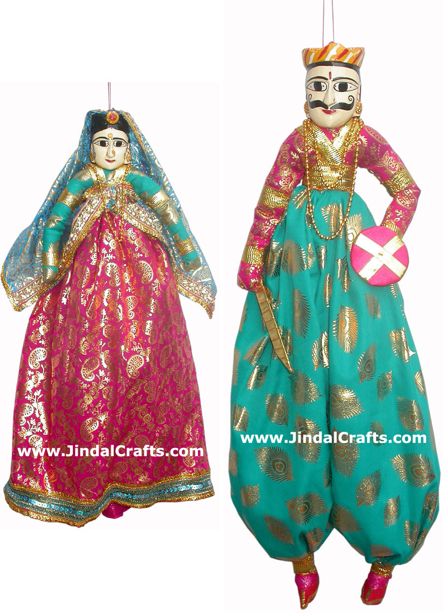 Puppet Doll Indian Art Craft Handicraft Traditional Figure