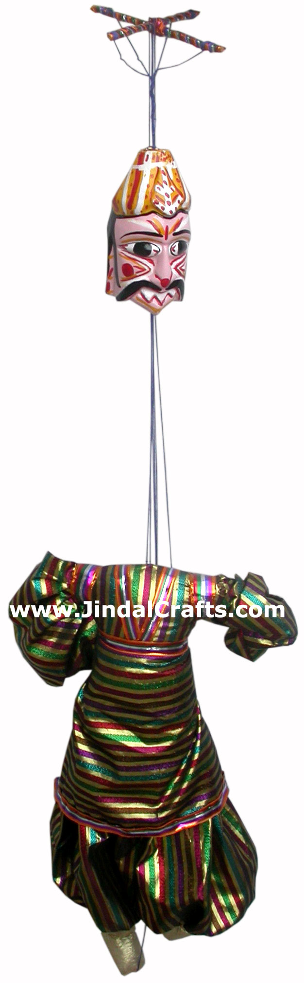 Magician Puppet Doll Indian Art Craft Handicraft Traditional Figure