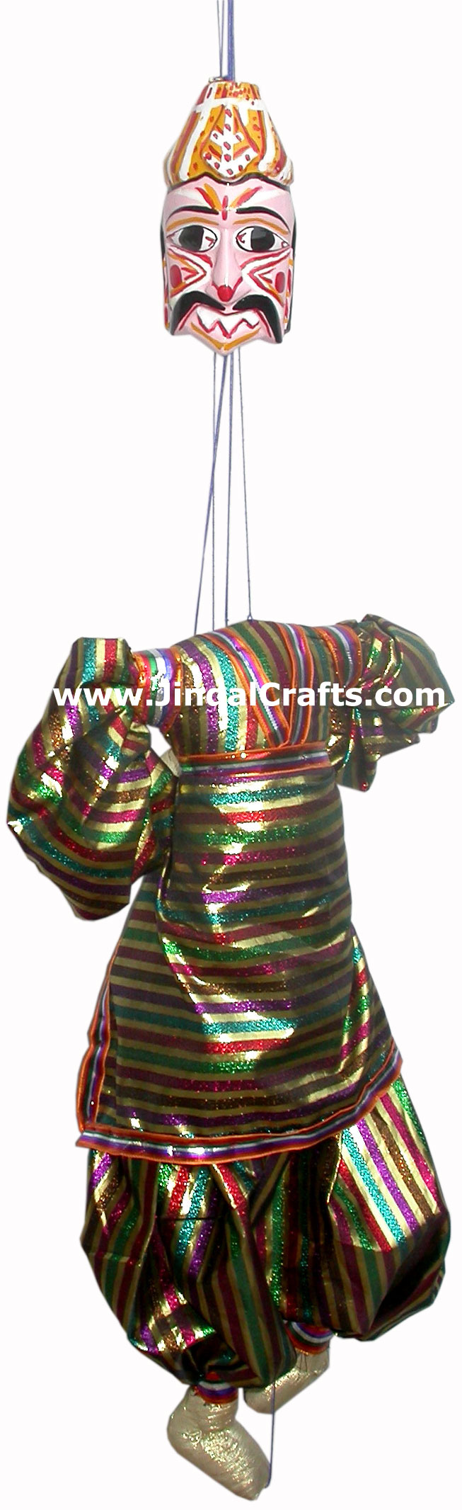 Magician Puppet Doll Indian Art Craft Handicraft Traditional Figure