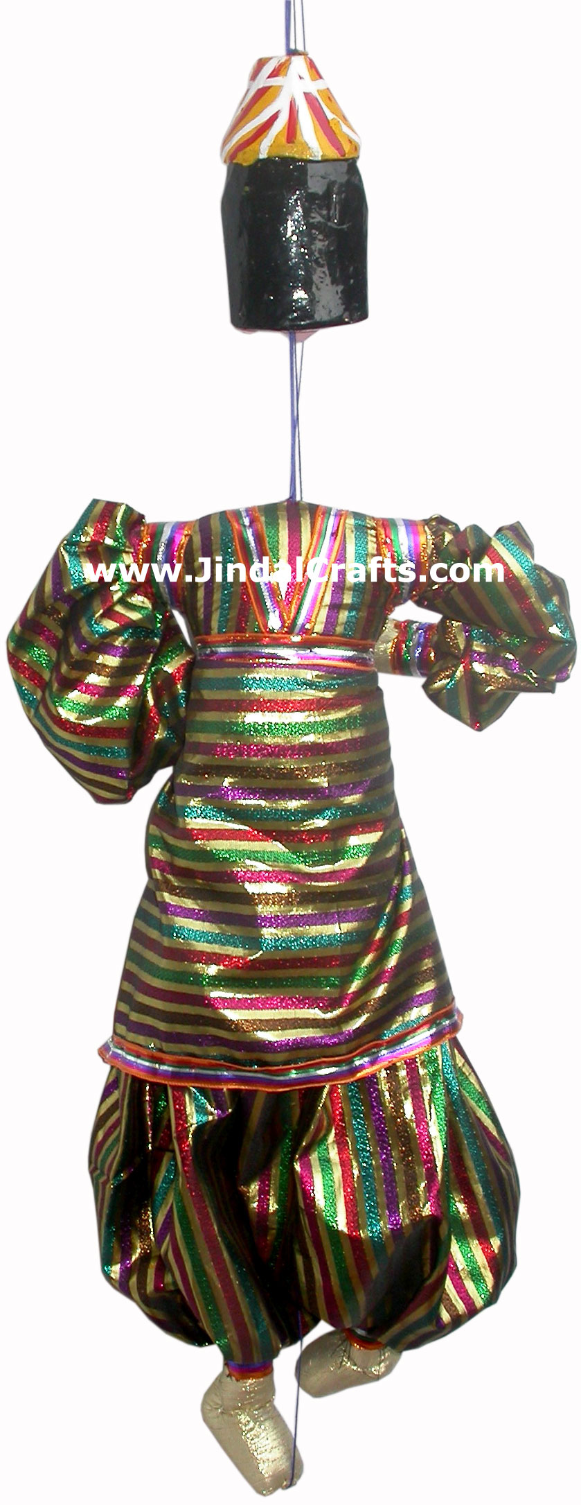 Magician Puppet Doll Indian Art Craft Handicraft Traditional Figure