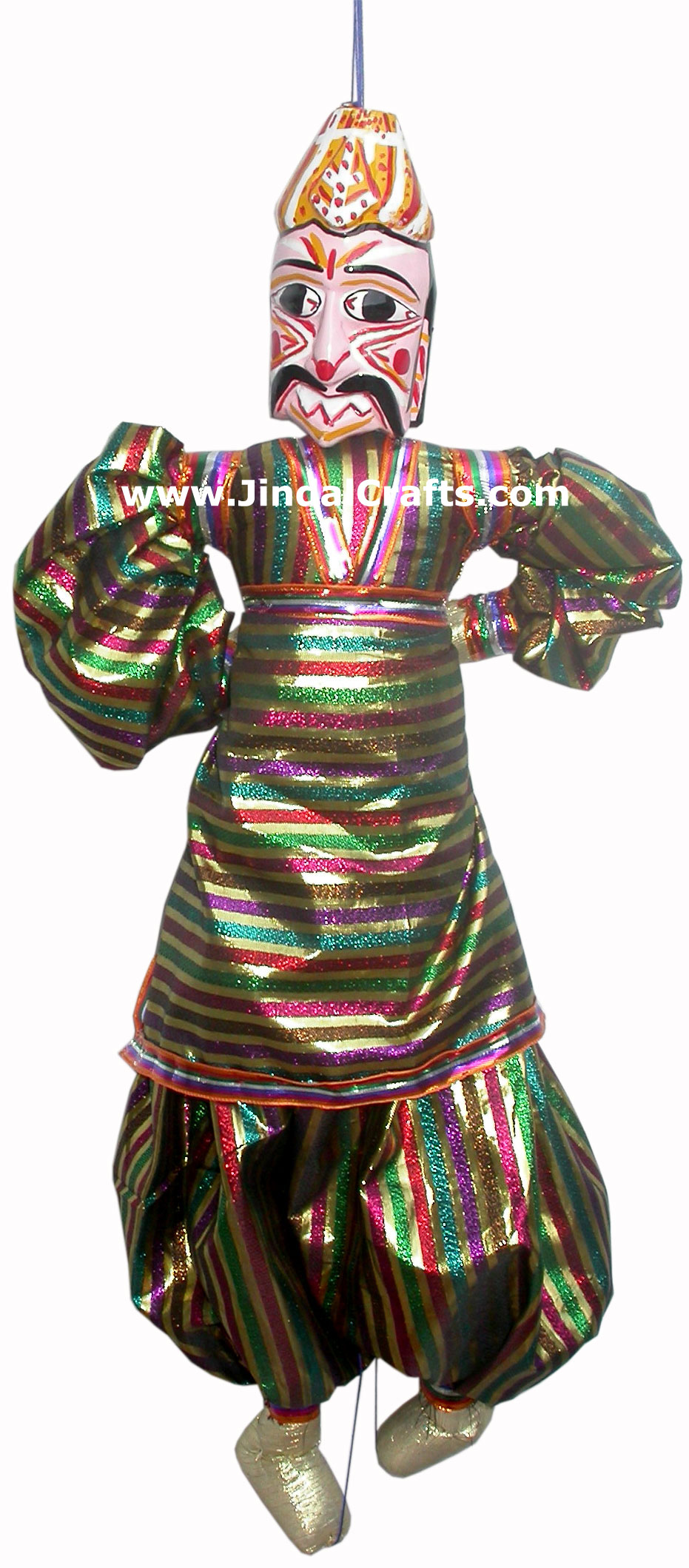 Magician Puppet Doll Indian Art Craft Handicraft Traditional Figure