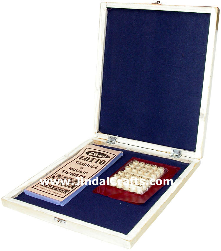 Folding Chess Hoisue Tambola - Handmade Wooden Game