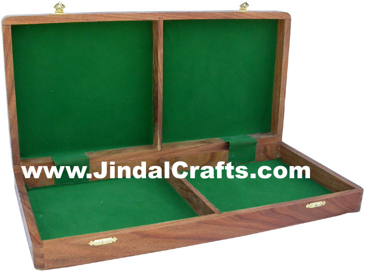 Handmade Wooden Indian Chess Board Set India Handicrafts Arts Crafts Sheesham