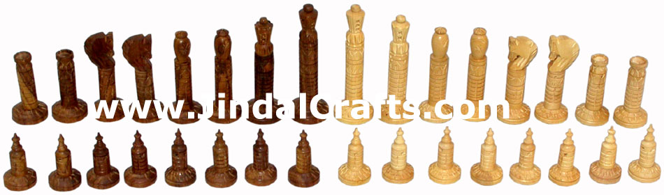 Chess Figures Indian Art Craft Handicraft Traditional Figure