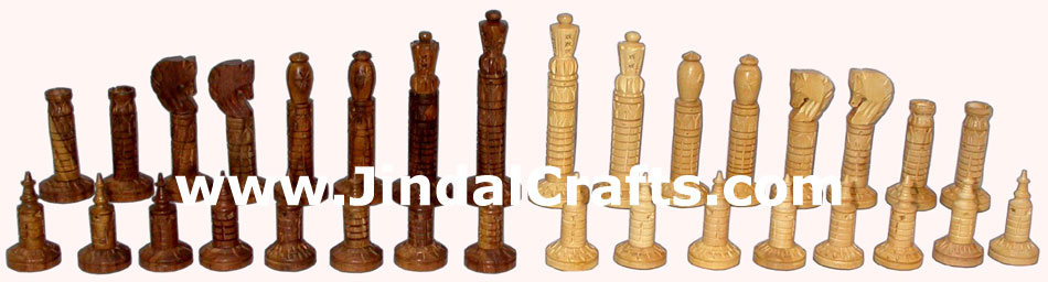 Chess Figures Indian Art Craft Handicraft Traditional Figure