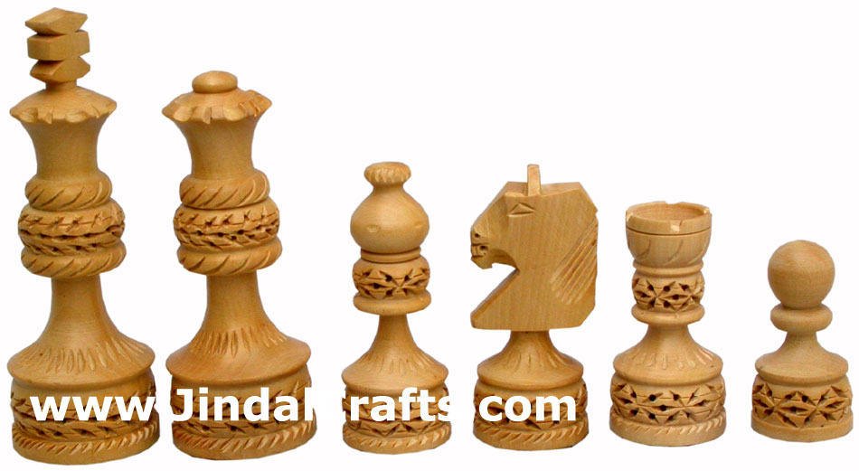 Chess Figures Indian Art Craft Handicraft Traditional Figure