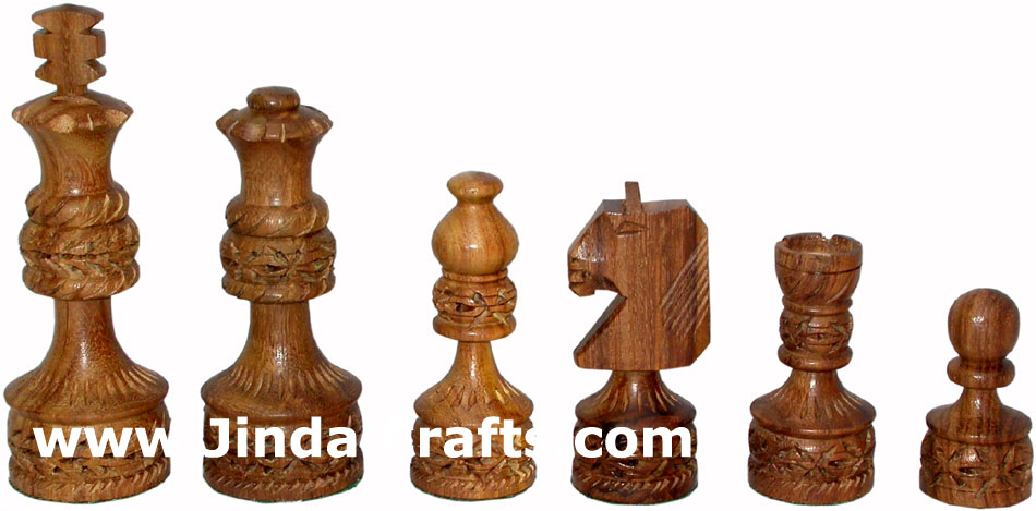 Chess Figures Indian Art Craft Handicraft Traditional Figure