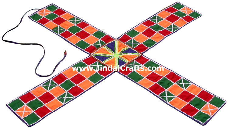 Pachisi Chaupur Ludo Chaupud - Traditional Indian Handm