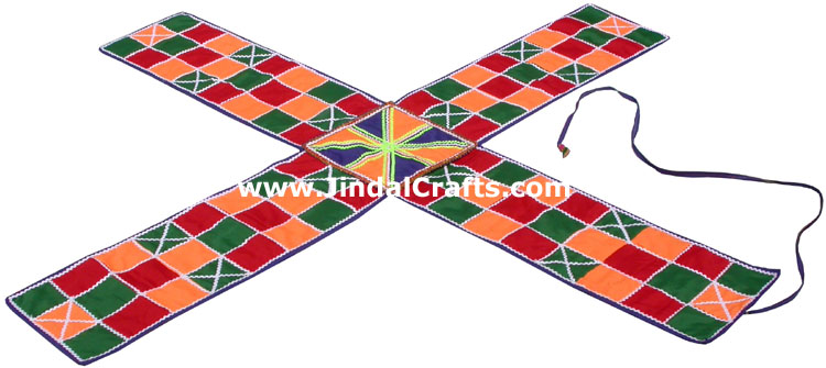 Pachisi Chaupur Ludo Chaupud - Traditional Indian Handm