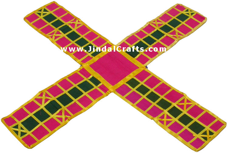 Pachisi Chaupar Chopad Parcheese Ludo Twenty Five Chausar Cowrie Shells Game