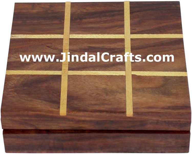Tic Tac Toe - Handmade Wooden Traditional Game
