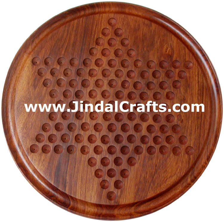 Chinese Checker - Handmade Wooden Traditional Game