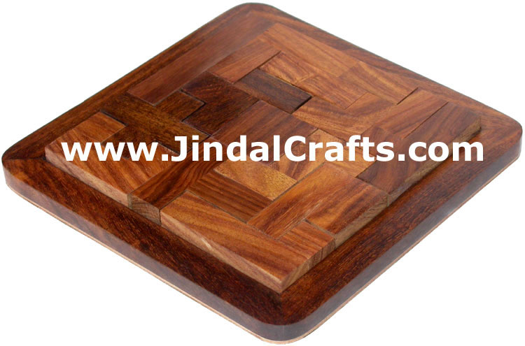 Jigsaw Puzzle - Handmade Wooden Traditional Game