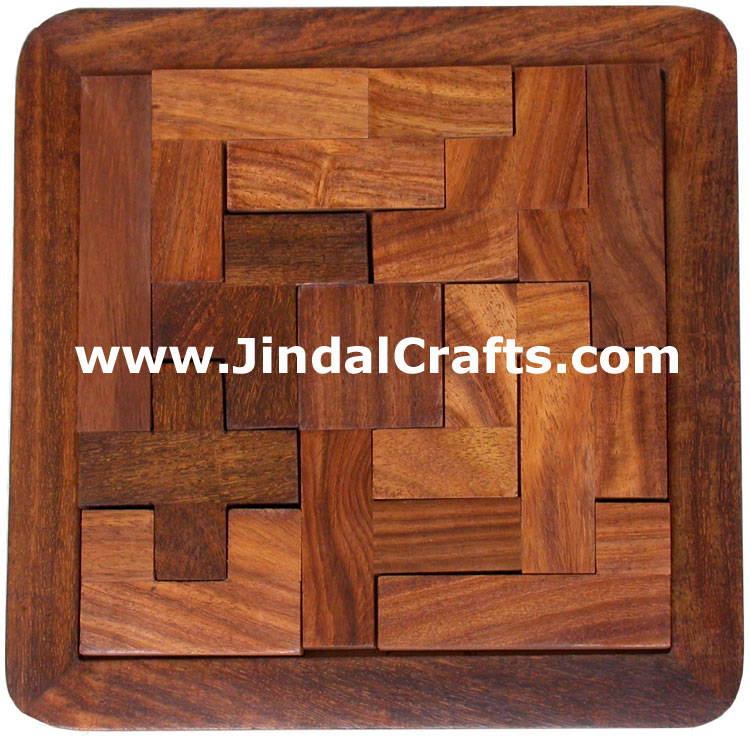 Jigsaw Puzzle - Handmade Wooden Traditional Game
