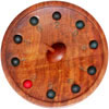 Umbrella Top Ball - Handmade Wooden Traditional Game