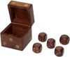 Dice - Wooden Handmade Traditional Game
