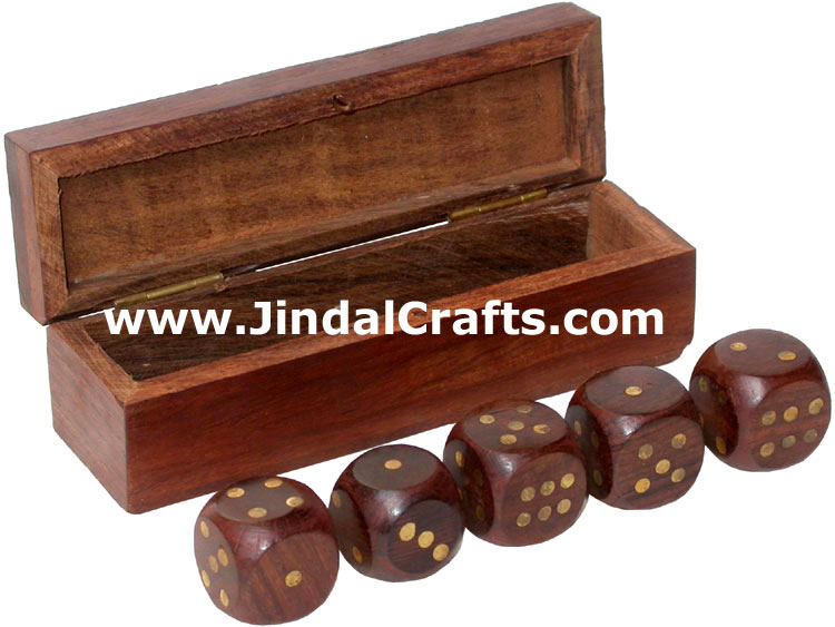 Dice - Wooden Handmade Traditional Game