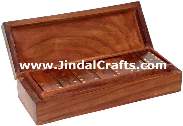 Double Six Domino - Handmade Wooden Game