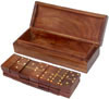 Double Six Domino - Handmade Wooden Game