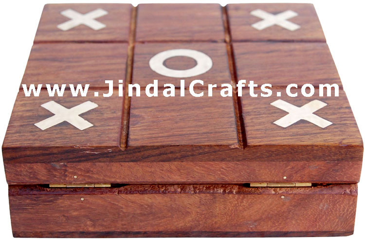 Tic Tac Toe - Indian Traditional Wooden Game